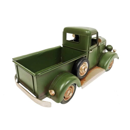 Green Metal Decorative Truck