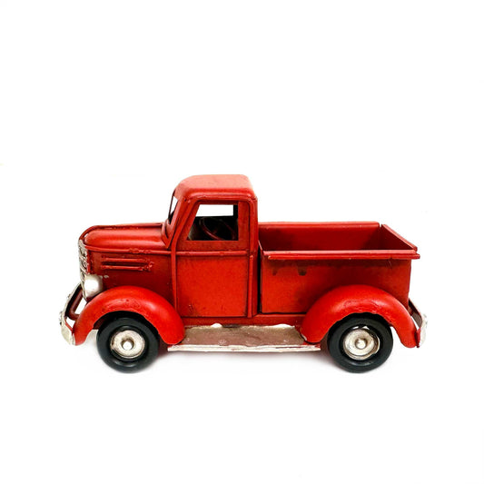 Mini Red Pickup Truck
