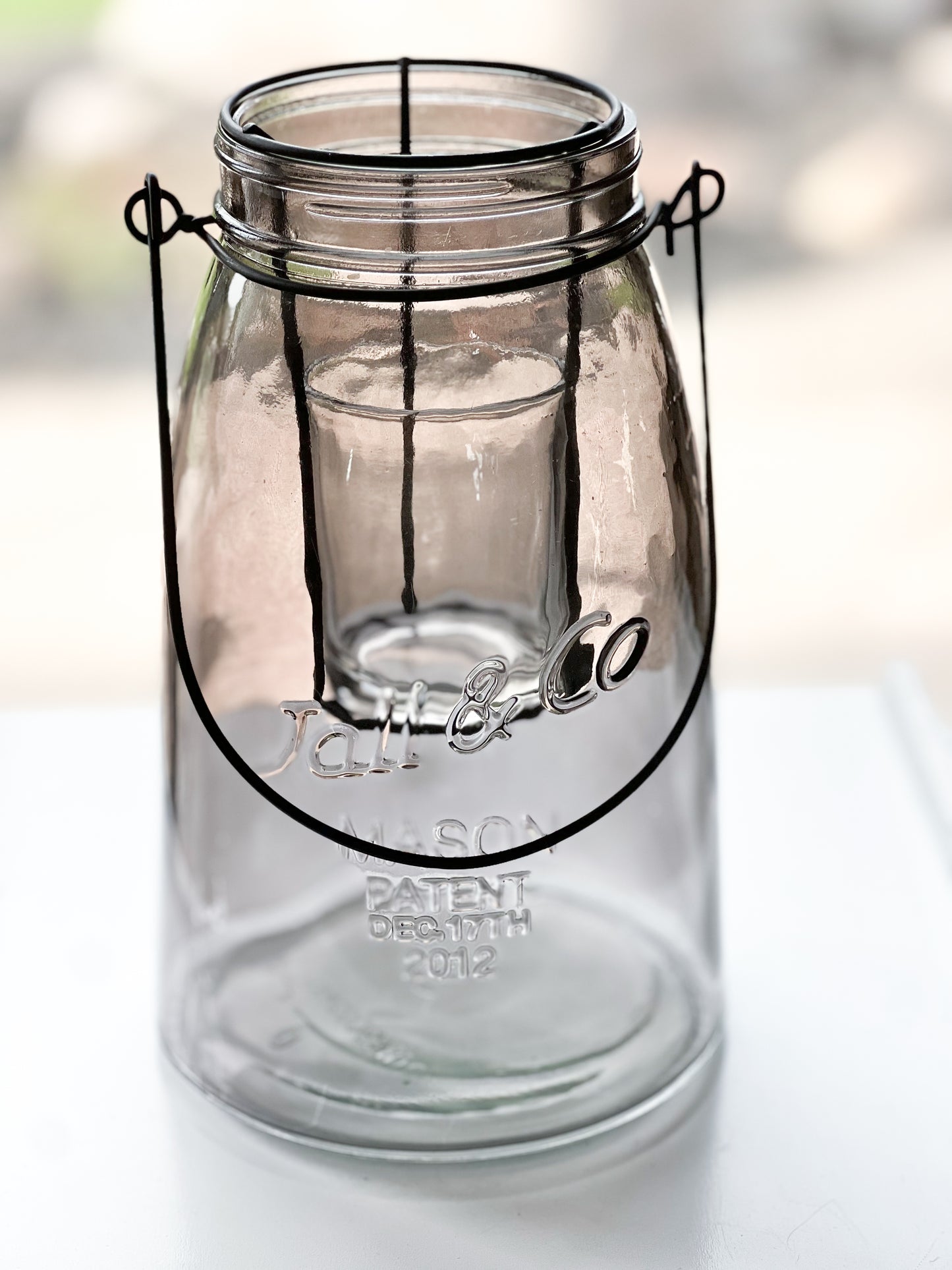 Mason Jar Tea Light Lantern