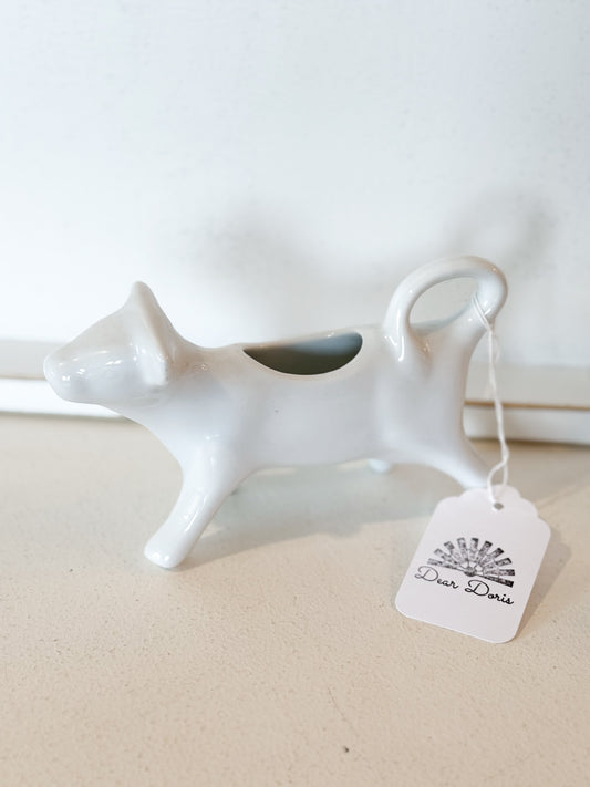 Vintage Ceramic Cow Creamer