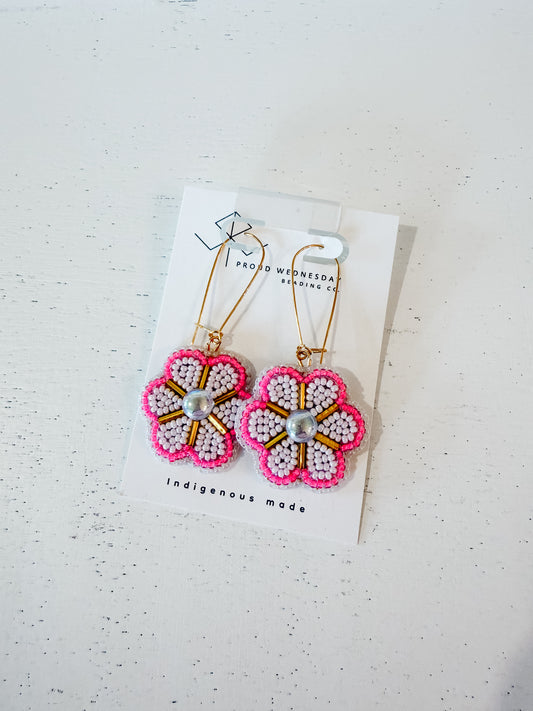 Proud Wednesday Beaded Earrings