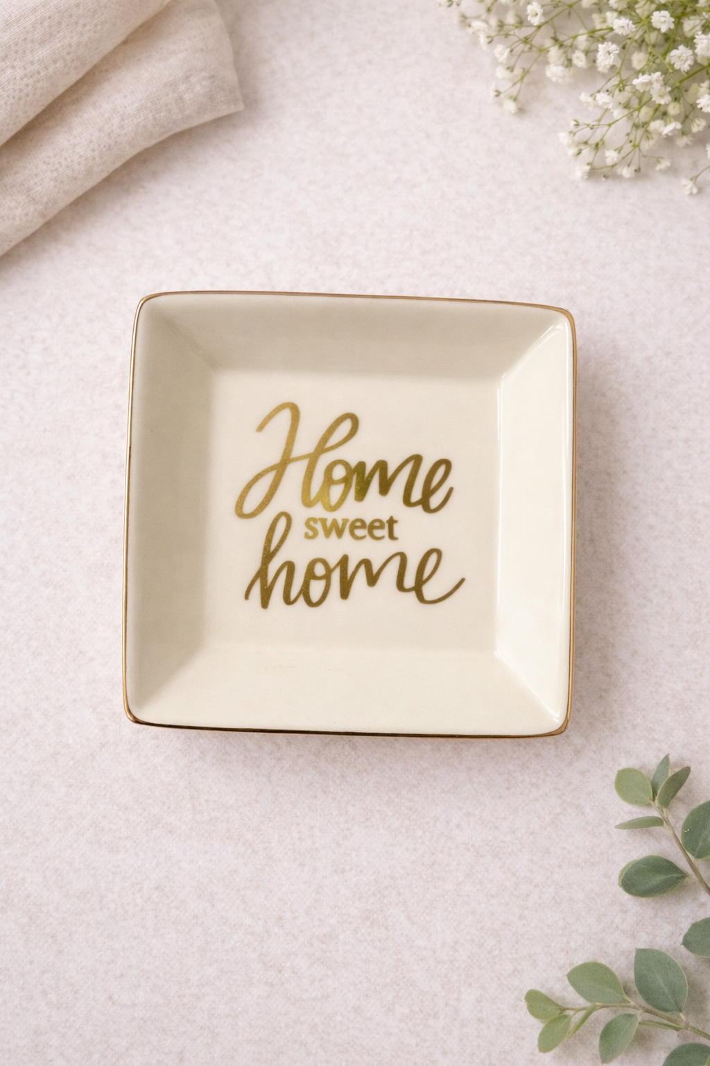 Home Sweet Home Trinket Dish