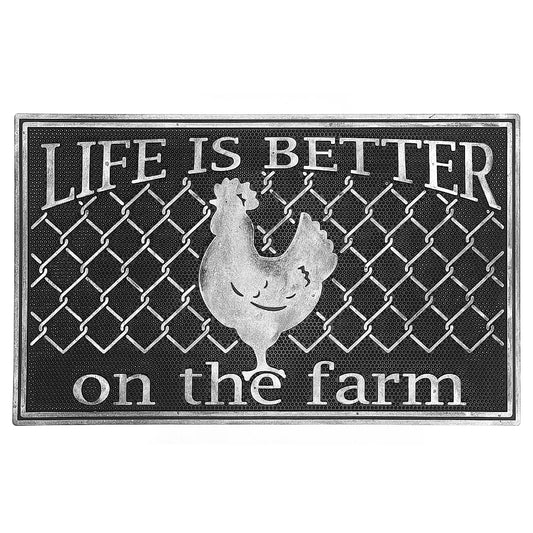 Life Is Better On The Farm: Mat