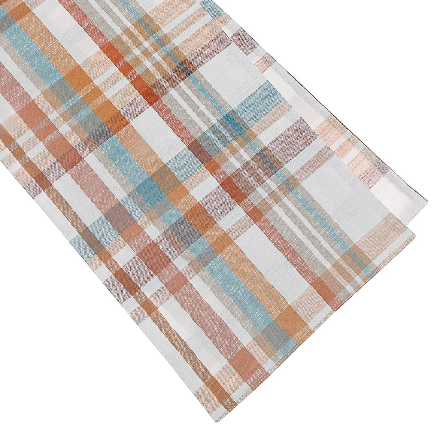 Autumn Plaid Table Runner 54"