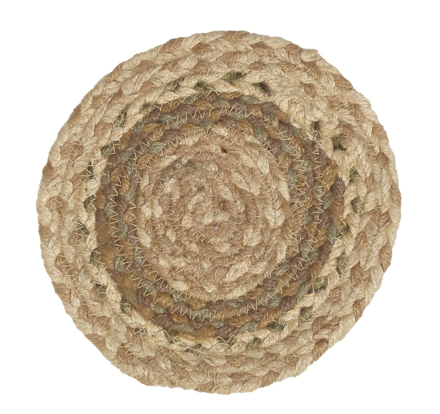 Braided Trivet - Beige - 8"
