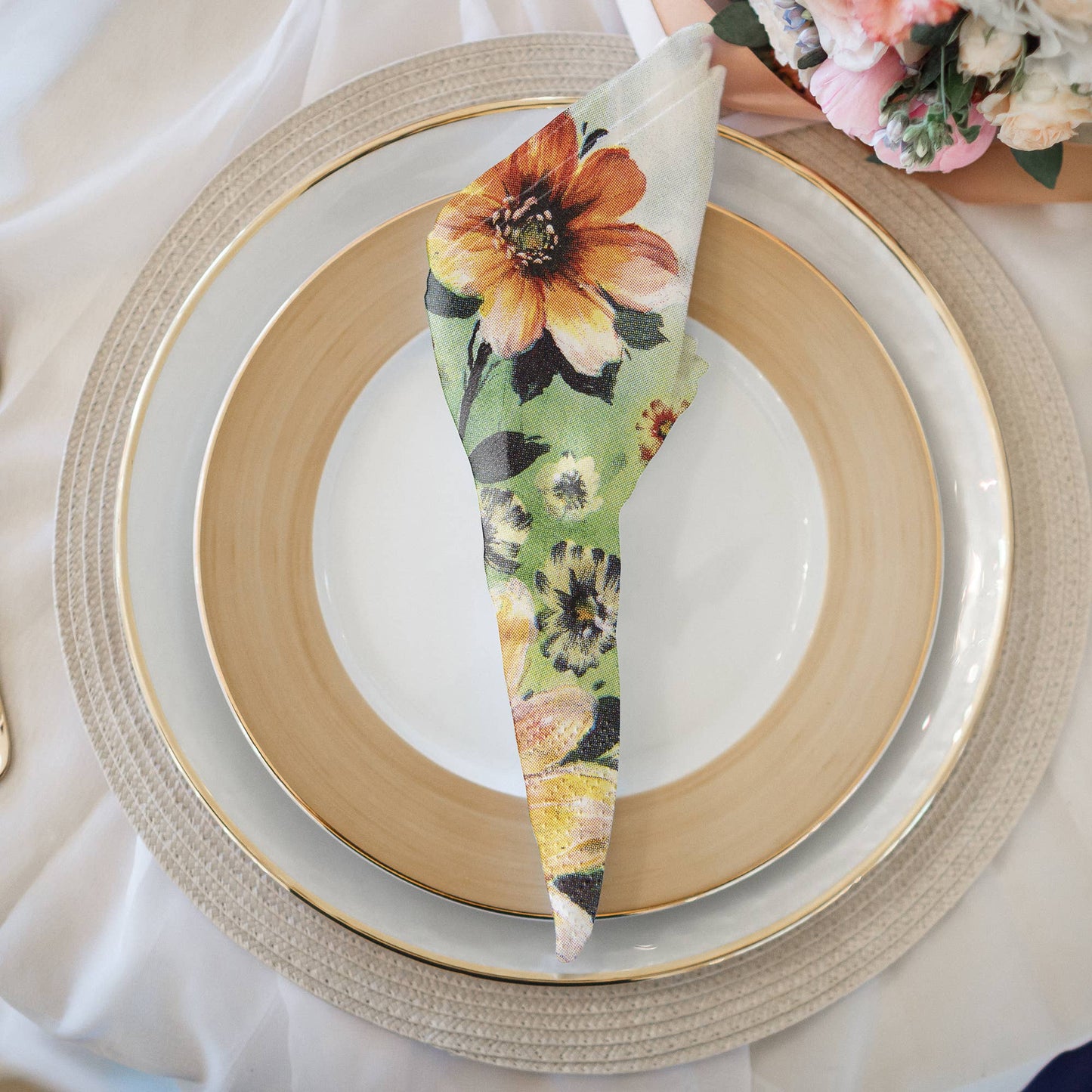 Sunflower Napkins Package of 20
