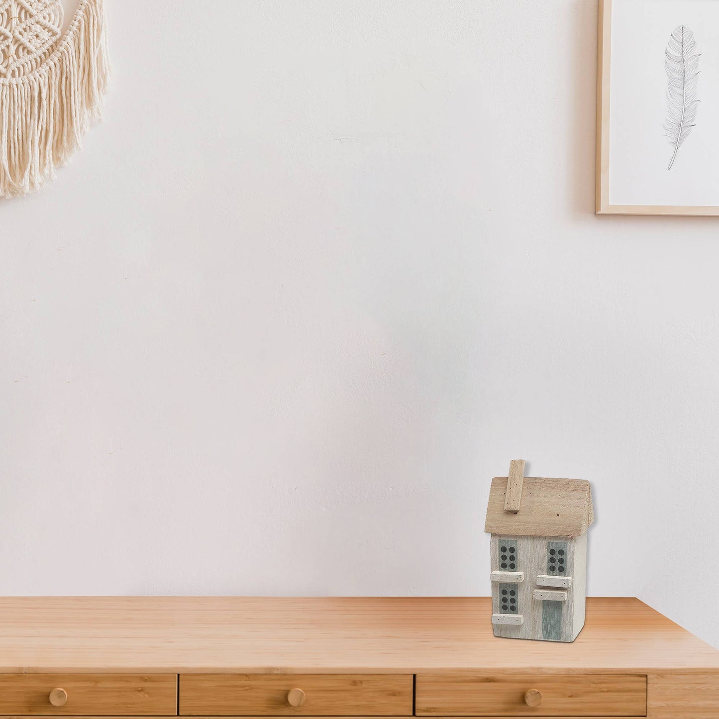 White Wooden House