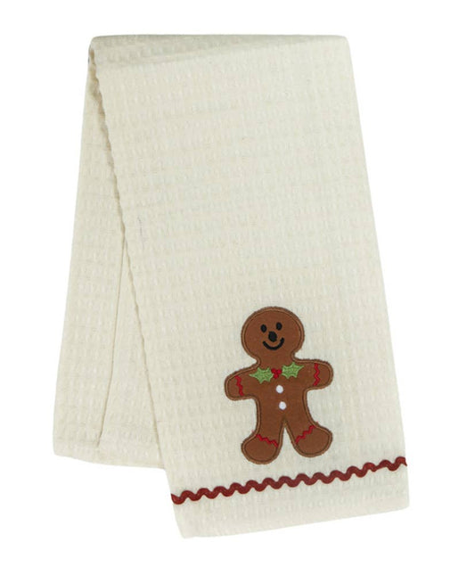 Gingerbread Man Tea Towel