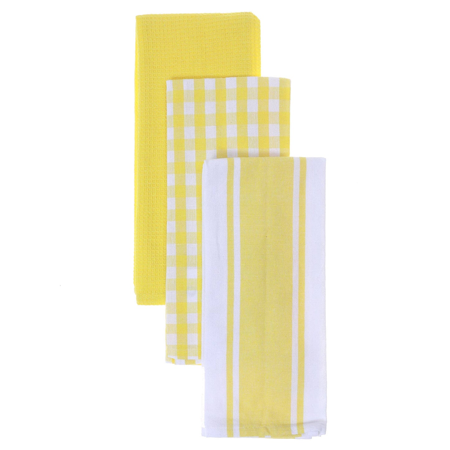 Yellow Kitchen Towel Set: 3 pack