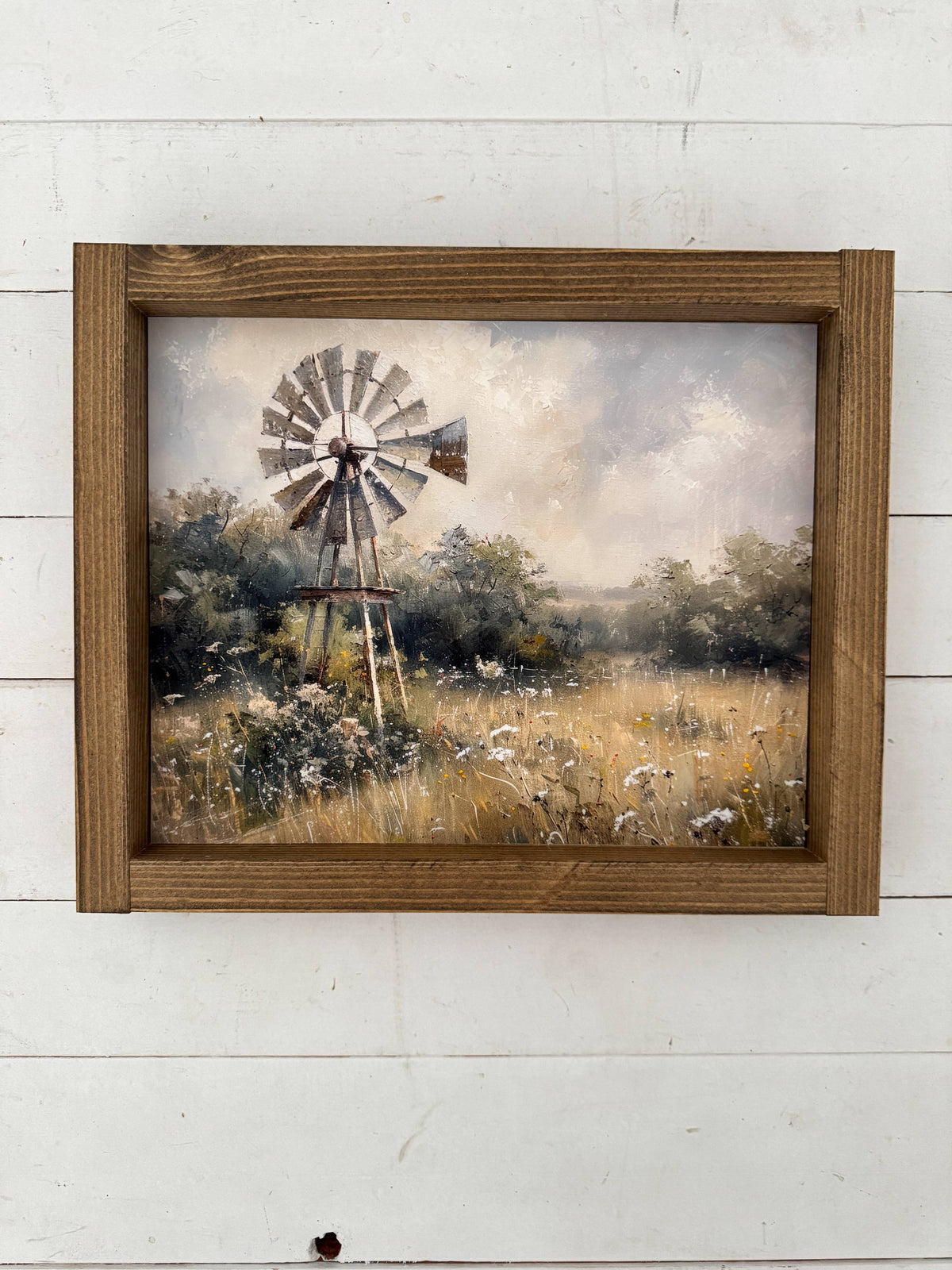 Windmill Framed Print