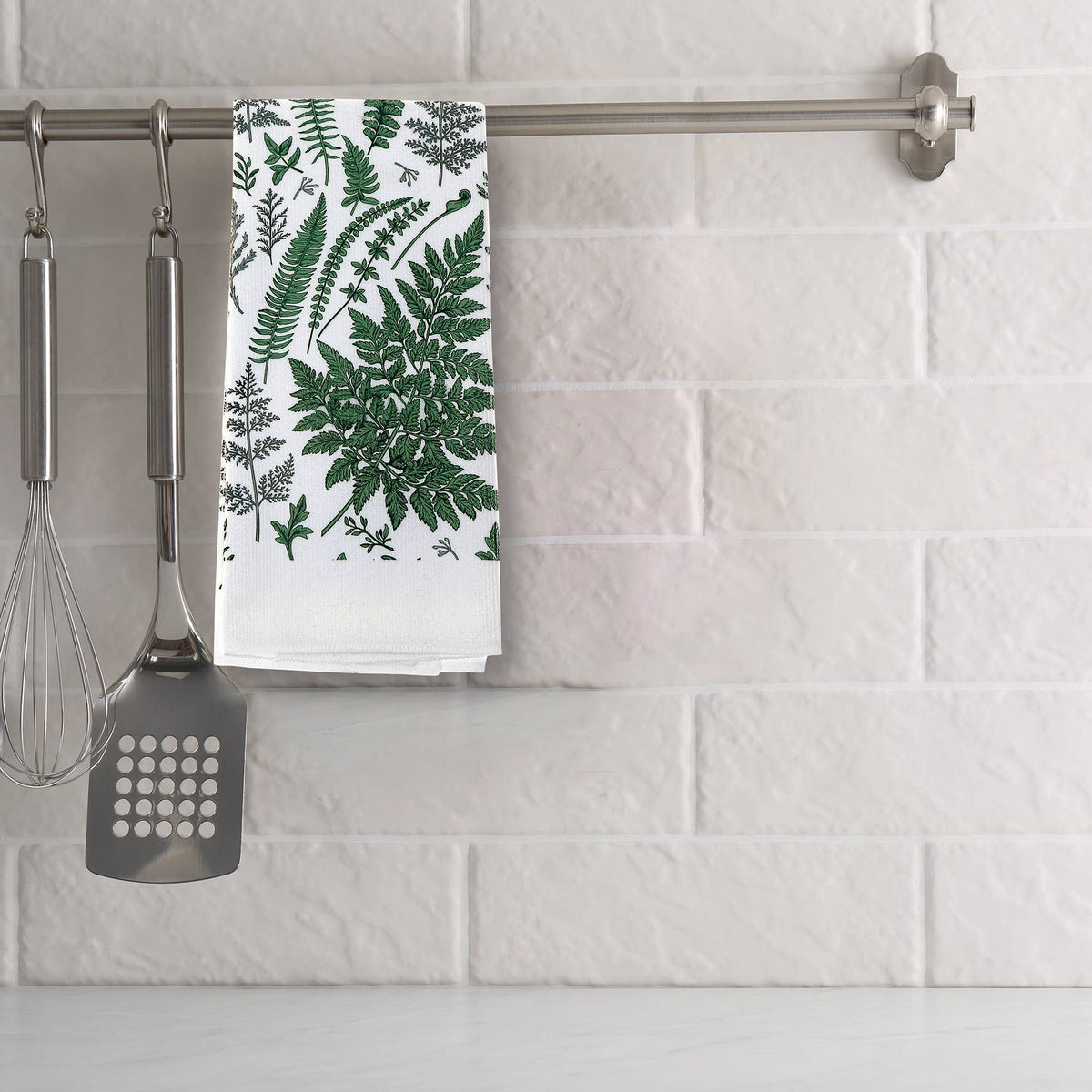 Fern Leaves Hand Towel