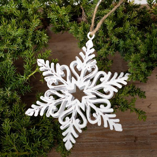 Metal Snowflake Decoration