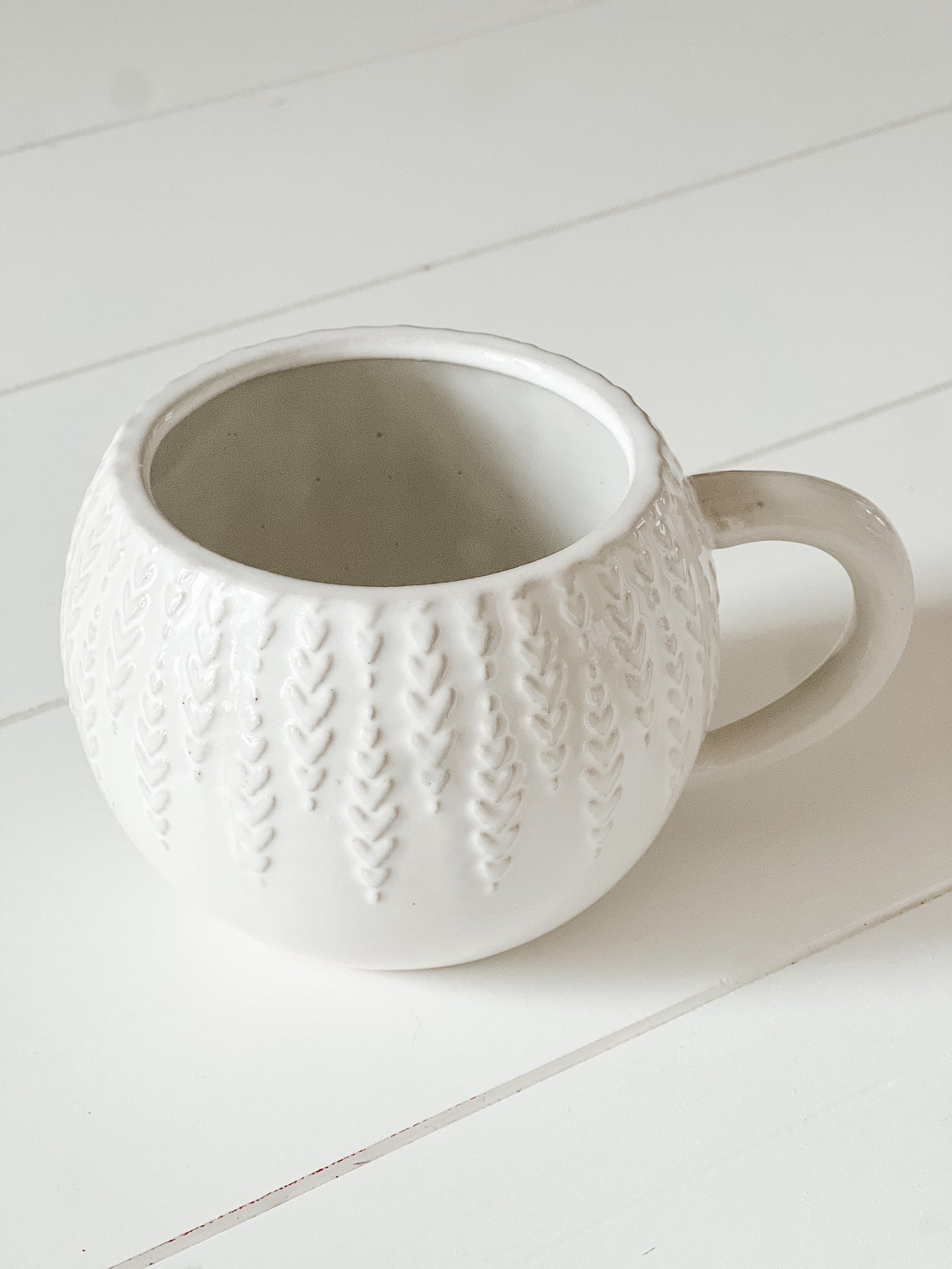 Stoneware Mug - Cream