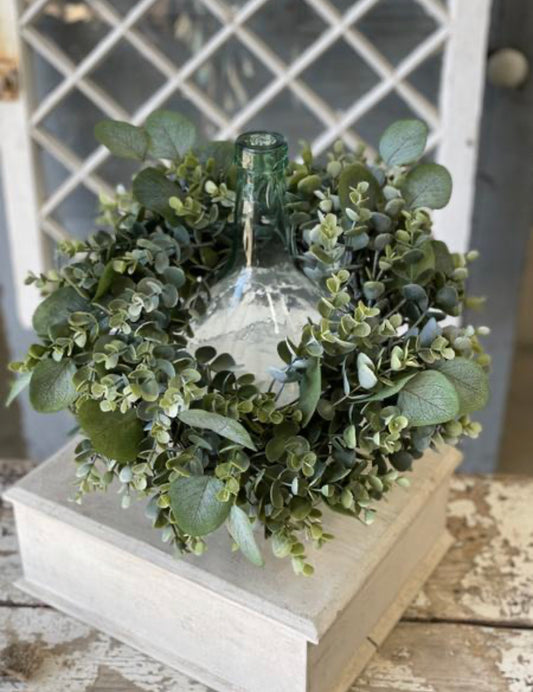 Eucalyptus Candle Ring 14”