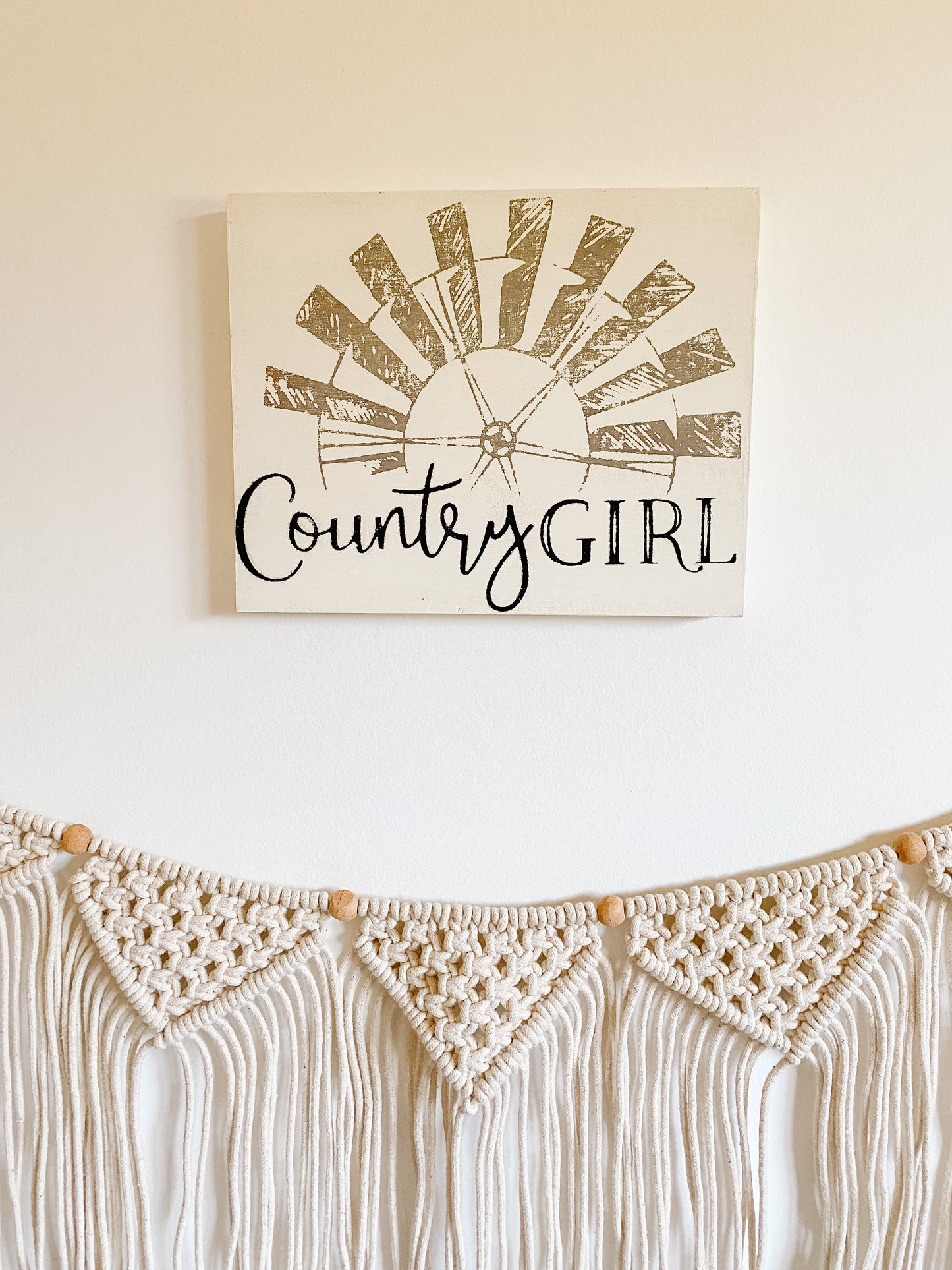 Country Girl sign