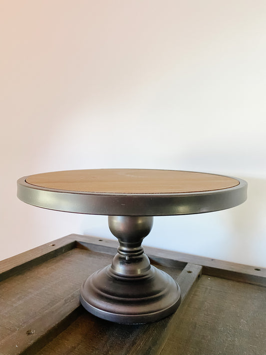 Wooden Cake Stand