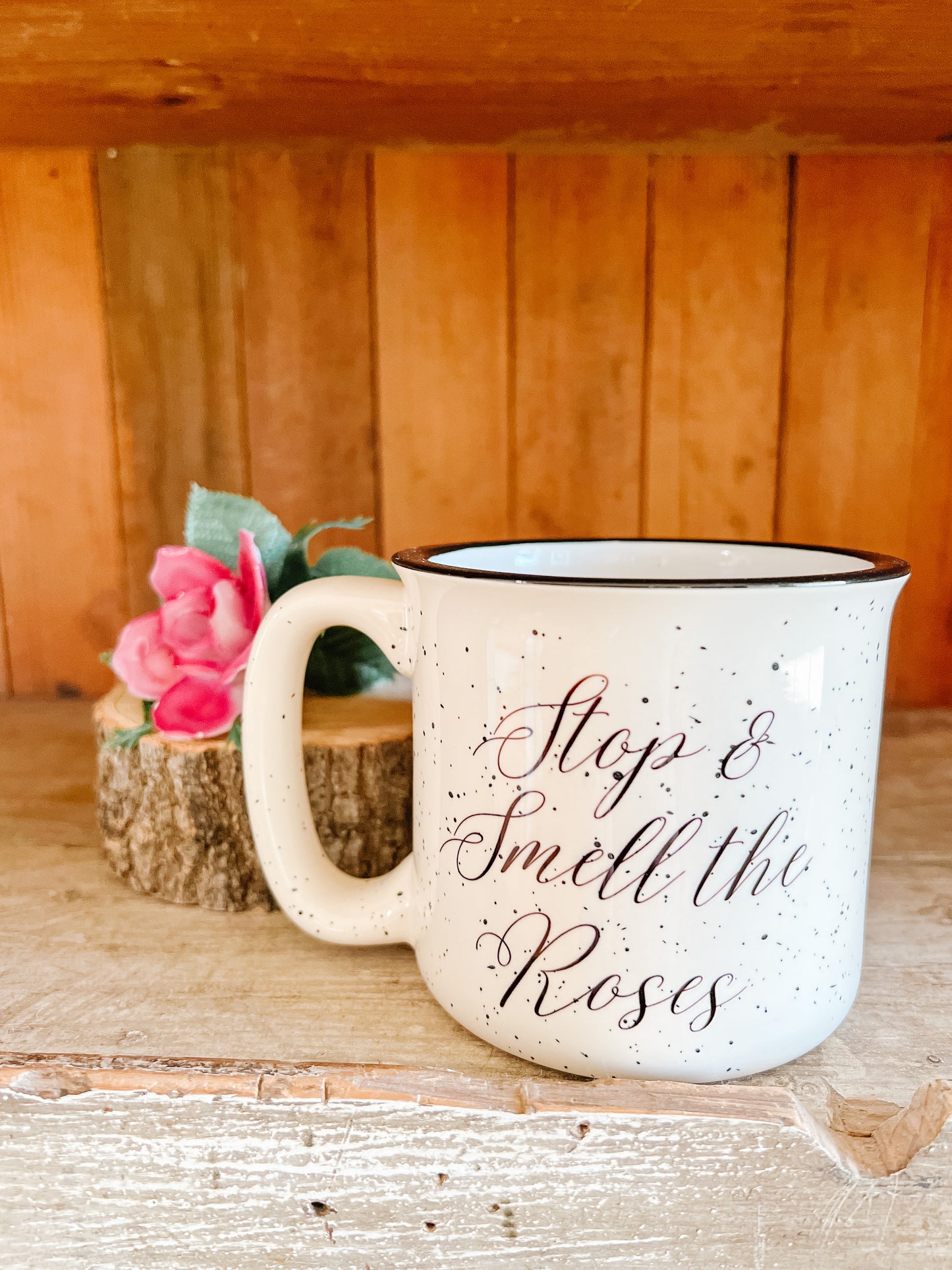Stop & Smell the Roses mug